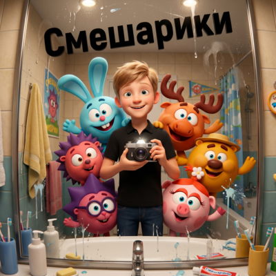Со смешариками