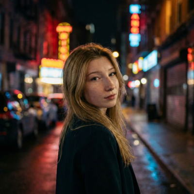 Прогулка по ночному городу