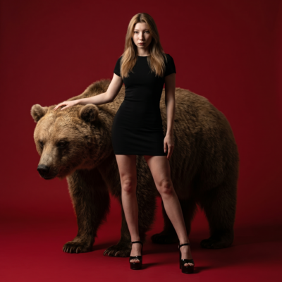 Фотосессия с медведем