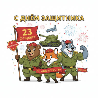 С 23 февраля