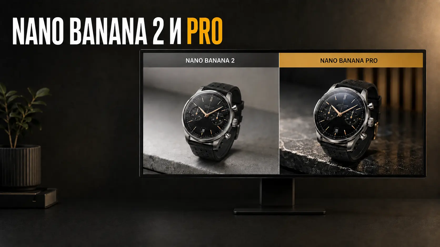 Nano Banana Pro и Nano Banana 2: чем отличаются версии и сколько стоят
